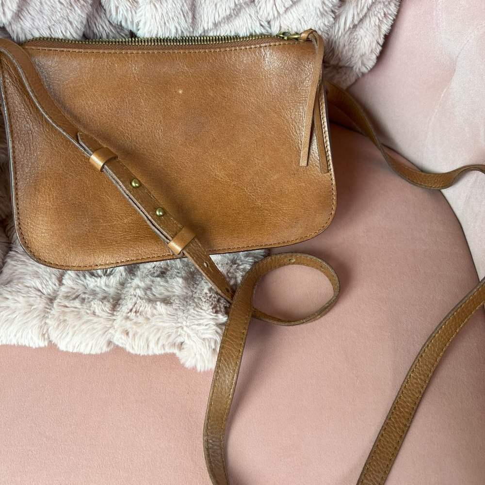 MADEWELL SMALL LEATHER CROSSBODY